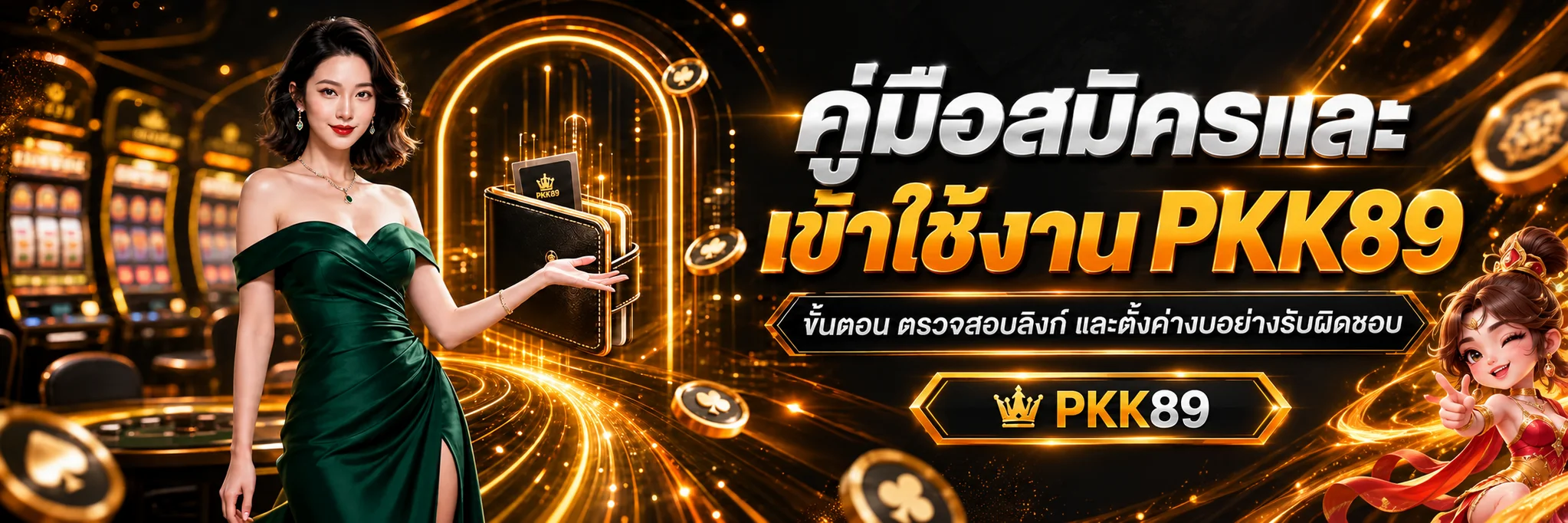 PKK89 คู่มือสมัคร เข้าสู่ระบบ ฝากถอน สล็อต บาคาร่า และกีฬา